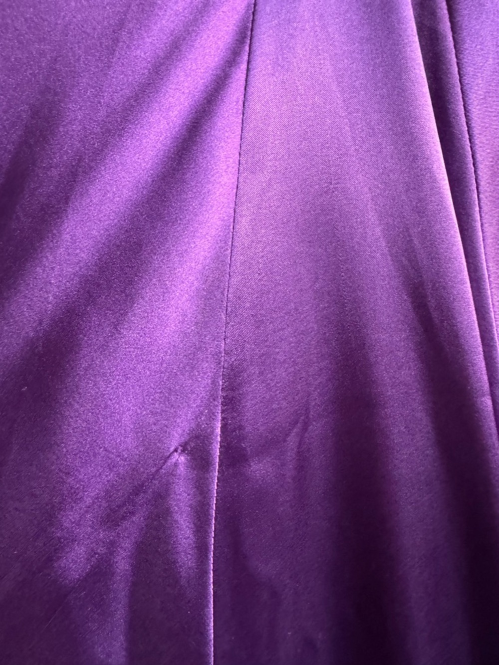 After Six Satin Gown — Size 8 — African Violet/Purple - Picture 12 of 12